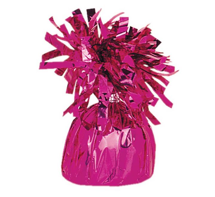 Magenta Foil Balloon Weight